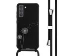 Custodia Samsung Galaxy S21 Fe - Silicone - Imoshion Custodia Morbida/Manicotto Con Cinturino/Copertura Posteriore - Nero