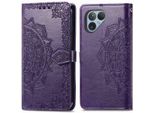 Fairphone 5 Cover - Pelle Finta Imoshion - Flip Cover Imoshion - Viola
