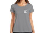 Regalo Per La Festa Della Mamma | Mamma Personalizzabile Con I Nomi Dei Bambini | Regalo Mamma Personalizzato | Idea Regalo Per Futura Mamma Maglietta Da Donna, Grigio, Xl