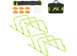 Yakimz Coordinazione Scala Calcio Velocità Agilità Set Allenamento Fitness Scala Agilità Scala Agilità Set Allenamento Accessori Coordinazione Scala Allenamento 42Cm