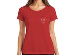 Mamma Mamma Personalizzata Con Nome Frecce Cuore Nome E Anno Di Nascita Dei Figli Maglietta Da Donna Personalizzata Per La Festa Della Mamma, Rosso, Xl