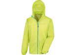 Result - Giacca Pieghevole Da Uomo BC5528 (Xxl) (Blu Lime/Royal)