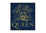 Queen - Crest - Toppa - Poliestere Da Cucire RO8660 (Taglia Unica) (Navy/Yellow)