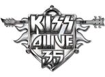 Kiss - Distintivo "Alive 35 Tour"" - Metallo RO9711 (Taglia Unica) (Grigio)"