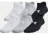 Under Armour Ua Yth Essential No Show 6Pk - Nero, Taglia:S