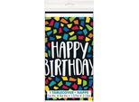 Unique Party - Colorful - Tovaglia Per Feste, Plastica, Compleanno SG26873 (Taglia Unica) (Colorful)