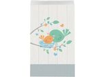 Creative Party - Sacchetto Per Dolcetti Di Carta "Hello Baby Boy"" Confezione Da 10 Pezzi SG27256 (Taglia Unica) (Grigio/Verde/Arancio)"