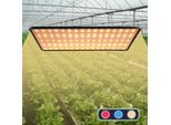 Luce Solare Della Lampada Della Pianta Del Led, Lampada Di Crescita 256 Led (Rosso, Blu, Bianco Caldo), Luce Della Pianta Ha Condotto La Lampada Di Sviluppo Per I Fiori Della Serra Della Pianta D'appartamento