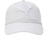 Puma Cap Essential Cat Logo Bb Cap Silver Mist Bianco