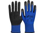 Nitras Safety 3521-11 Nitras Safety Unisex Arbeitshandschuhe 3521 Blau GrößE 11, 12 Paar