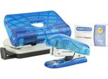 Rapesco 1719 Set Cucitrice E Perforatrice Rapesco, Blu-Trasparente