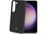 Custodia In Gomma Cromo Soft Galaxy S23 5G Nera