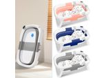 Tolletour Vasca Da Bagno Per Bambini 60,5X43X20,5Cmvasca Pieghevole Per Bambini Grigio Pp+Pte Vasca Da Bagno Per Bambini Con Pedana Antiscivolo Vasca Per Bambini (Con Cuscino Di Seduta)