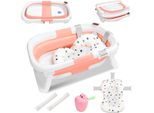 Yakimz Vasca Da Bagno Per Bambini Vasca Da Bagno Per Bambini Pieghevole Pieghevole Bagno Sicuro 3 In 1