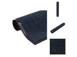 Vidaxl Zerbino Trapuntato 60X180 Cm Blu - Zerbini