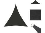 Vidaxl Tenda Da Sole In Tessuto Oxford Triangolare 3X4X4 M Antracite - Ombrelloni E Tende Da Sole
