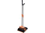 Paletta Con Manico Lungo - 87 Cm - Arancione/Nero - Paletta Con Manico - Paletta Lunga