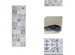 Vidaxl Tappeto Da Cucina Lavabile A Mosaico 60X180 Cm - Tappeti Per Pavimenti