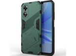 Custodia Per Oppo A17 4G Hybrid Pc Tpu Custodia Protettiva Antiurto Con Funzione Stand Verde