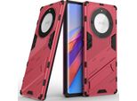 Custodia Per Honor X40 /Honor X9A /Magic5 Lite Custodia Protettiva Ibrida In Pc Tpu Antiurto Con Funzione Stand Rosa