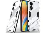 Custodia Per Oppo A78 4G Hybrid Pc Tpu Custodia Protettiva Antiurto Con Funzione Stand Arancione