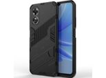 Custodia Per Oppo A17 4G Custodia Protettiva Ibrida In Pc Tpu Antiurto Con Funzione Stand Nero