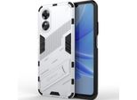 Custodia Per Oppo A17 4G Hybrid Pc Tpu Custodia Protettiva Antiurto Con Funzione Stand Arancione