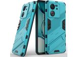 Custodia Per Xiaomi 13T/13T Pro/Redmi K60 Ultra Hybrid Pc Tpu Custodia Protettiva Antiurto Con Funzione Stand Blu