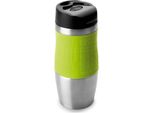 Tazza Termica In Acciaio Inox Con Chiusura Di Sicurezza Verde