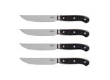 Stoneline® Set Di Coltelli Da Bistecca In Acciaio Inox 4 Pezzi | Manico In Legno