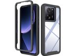 Xiaomi 13T Case, Hybrid Transparent Back Cover, Rugged Tpu Bumper, Custodia Antiurto Per Xiaomi 13T /13T Pro / Redmi K60 Ultra Black