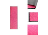 Zerbino Vidaxl Lavabile Rosa 60X180 Cm - Zerbini
