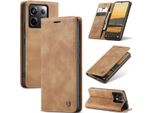 Xiaomi Redmi Note 13 Pro 5G Case, Retro Custodia In Finto Cuoio Con Funzione Stand Per Xiaomi Redmi Note 13 Pro 5G Brown