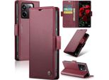 Xiaomi Redmi Note 13 Pro 5G Case, Custodia In Pelle Con Funzione Stand Per Xiaomi Redmi Note 13 Pro 5G Red