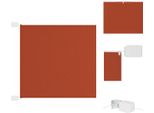 Vidaxl Tenda Verticale Terracotta 60X1000 Cm Tessuto Oxford - Ombrelloni E Tende Da Sole