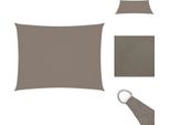 Vidaxl Tenda Da Sole In Tessuto Oxford Rettangolare 5X7 M Taupe - Ombrelloni E Tende Da Sole