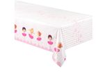 Tovaglia In Plastica Con Motivo Ballerina 130 X 180 Cm - Taglia Unica