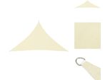Vidaxl Tenda Da Sole In Tessuto Oxford Triangolare 5X5X6 M Crema - Ombrelloni E Tende Da Sole