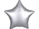 Amscan Palloncino Stella In Foil Argento Lucido E Setoso