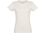 Sols - T-Shirt "Imperial"" Da Donna A Maniche Corte PC291 (L) (Bianco Naturale)"
