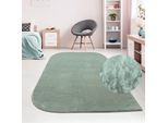 Tappeto Lavabile Per La Camera Da Letto - Angoli Arrotondati - Verde Dimensioni - 120 X 170 Cm