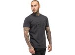 Maglietta Herren Normale Passform Lifestyle Basic Tee Antracite/Nero Xl Tapout