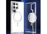 Per Samsung Galaxy S24 Ultra Magsafe Acrilico Tpu Silicone Protettivo Copertura Trasparente