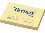 Tartan 12776 Tartan Notes Haftnotizen, 127 X 76 Mm, Hellgelb,