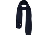 Roeckl Sciarpa Pure Cashmere Plaid Navy Blu Scuro