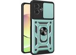 Custodia Per Motorola Moto G54 Con Anello Supporto Supporto Slitta Fotocamera Protezione Tpu Pc Hybrid Custodia Per Cellulare Verde