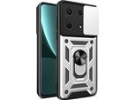 Custodia Per Infinix Note 30 Pro 4G Con Anello Supporto Supporto Scivolare Protezione Fotocamera Tpu Pc Hybrid Custodia Per Cellulare Argento