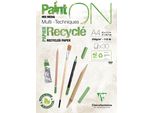 Clairefontaine 975741C Clairefontaine Paint'on Recyclé Blocco Di Carta Da Disegno, Din A4