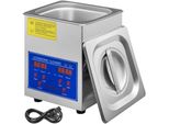 Vevor Pulitore A Ultrasuoni 1,3 L Pulitore A Ultrasuoni Display Digitale A Ultrasuoni