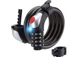 Rockbros Serratura Per Bicicletta A Cavo, Con Codice Numerico A 4 Cifre, Con Luce Led, 120Cm/11Mm Serratura